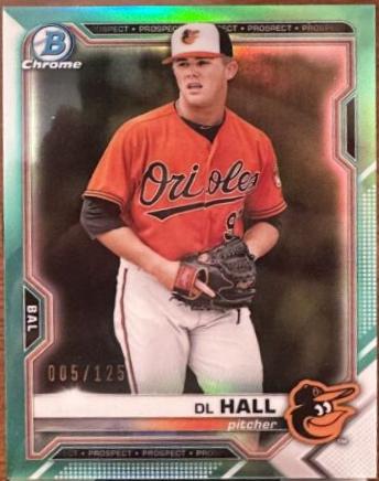 DL Hall [Aqua Refractor] #BCP-122