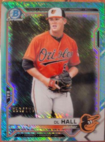 DL Hall [Aqua Shimmer Refractor] #BCP-122