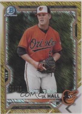 DL Hall [Gold Shimmer Refractor] #BCP-122