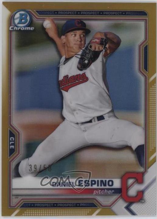 Daniel Espino [Gold Refractor] #BCP-123