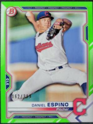 Daniel Espino [Green Refractor] #BCP-123