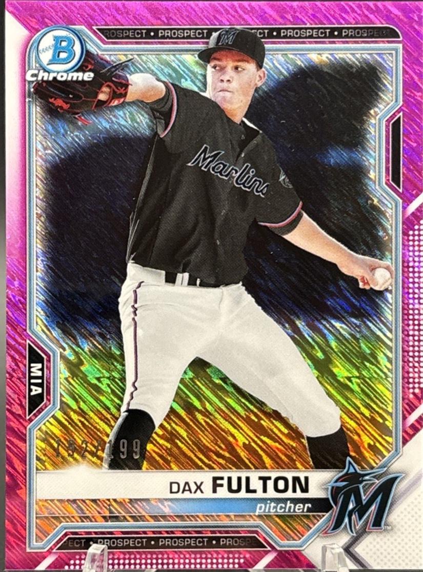Dax Fulton [Fuchsia Shimmer Refractor] #BCP-32
