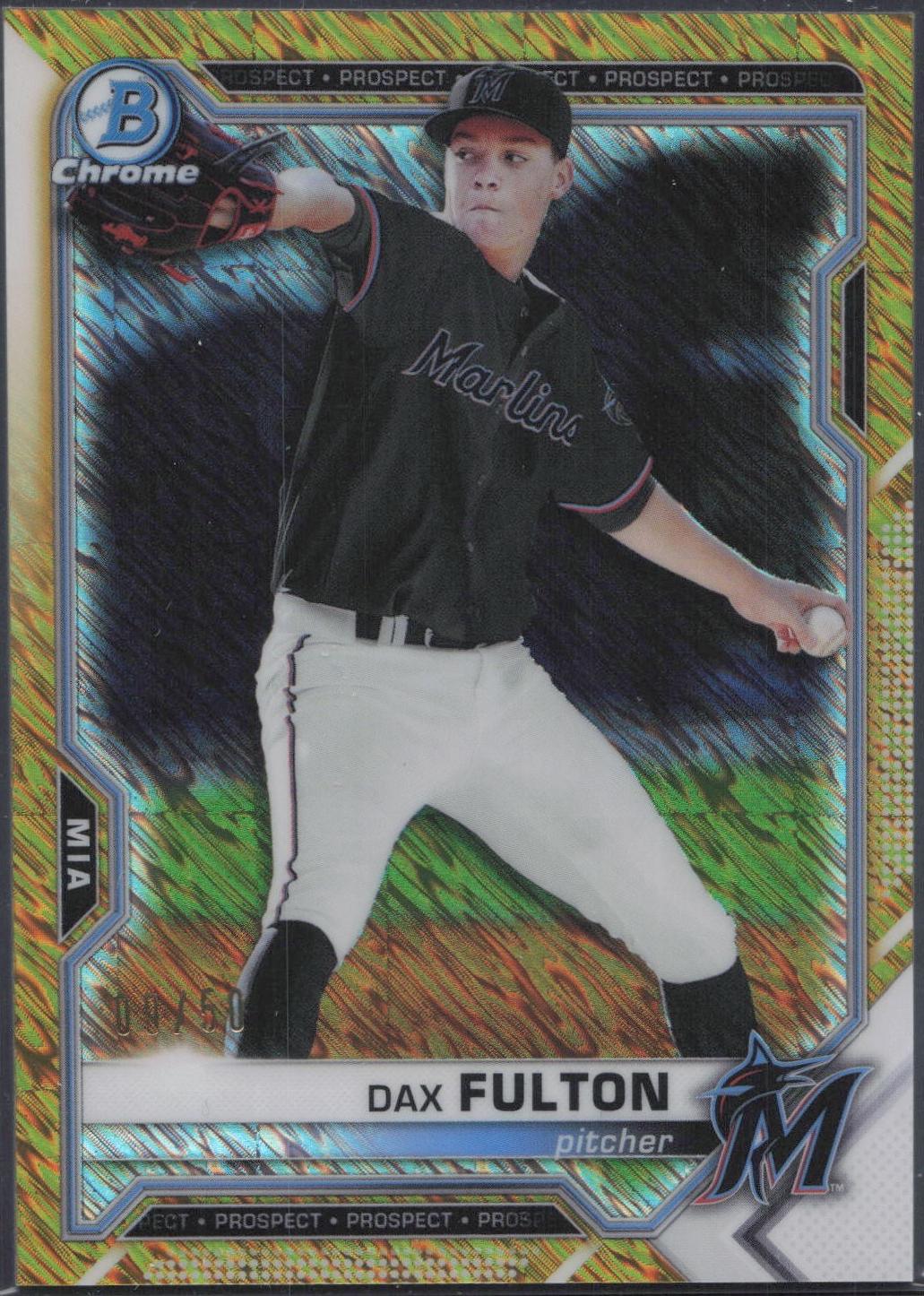 Dax Fulton [Gold Shimmer Refractor] #BCP-32