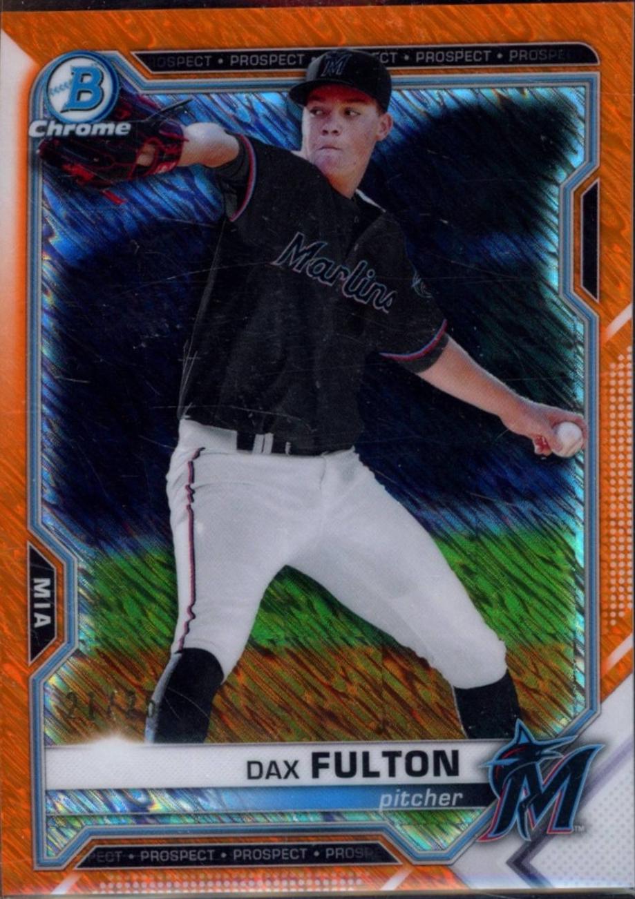 Dax Fulton [Orange Shimmer Refractor] #BCP-32