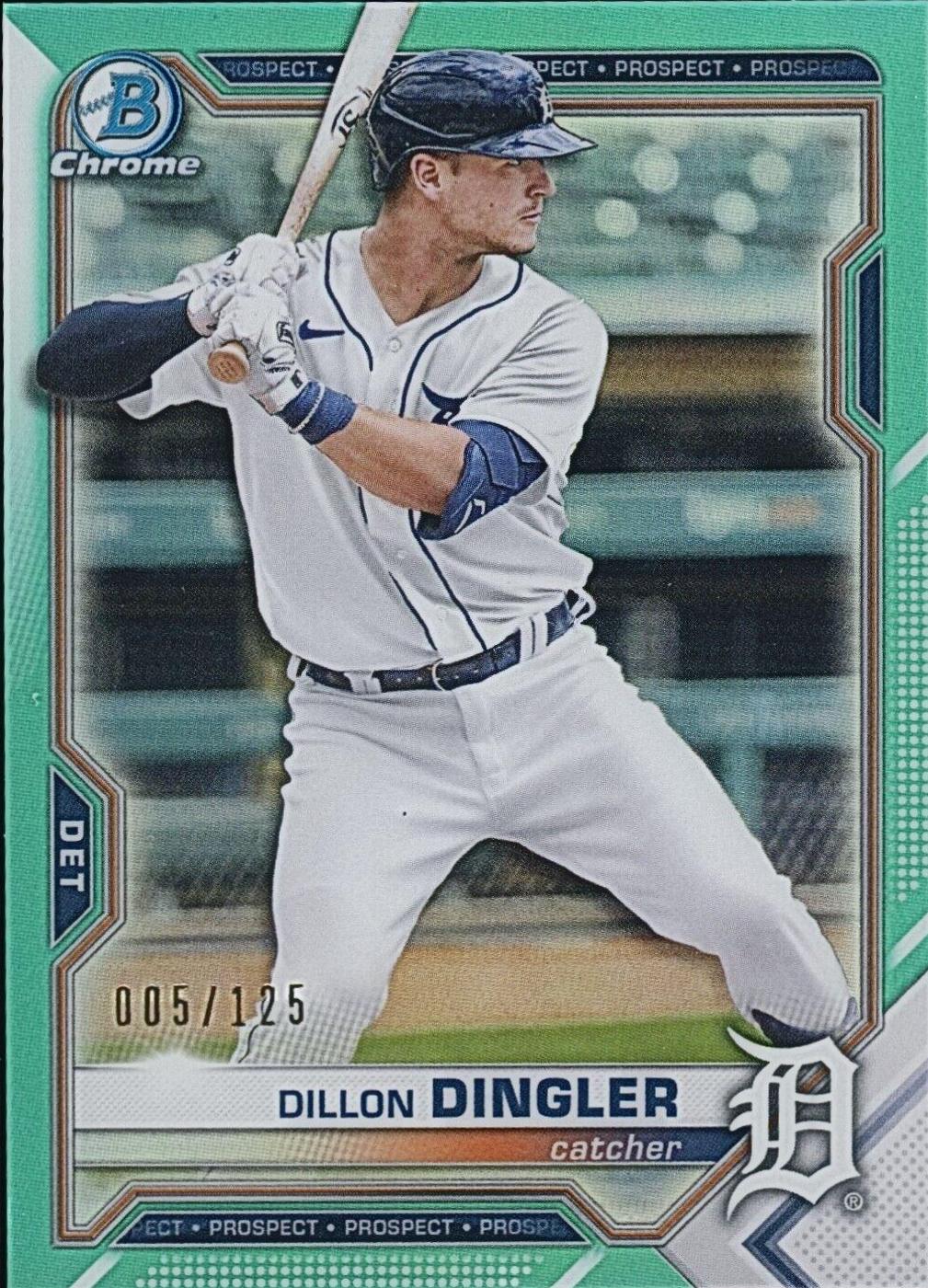 Dillon Dingler [Aqua Refractor] #BCP-72