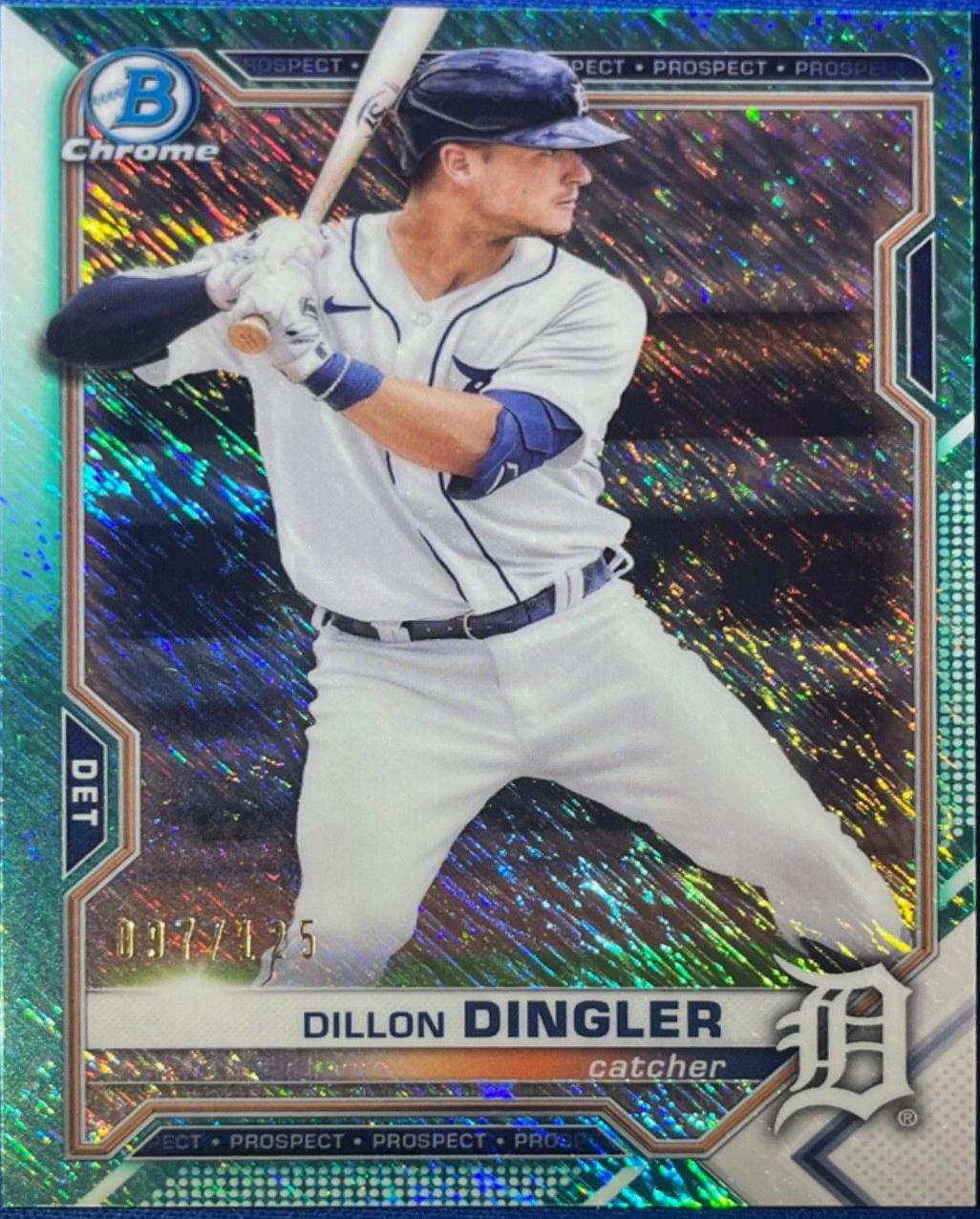 Dillon Dingler [Aqua Shimmer Refractor] #BCP-72
