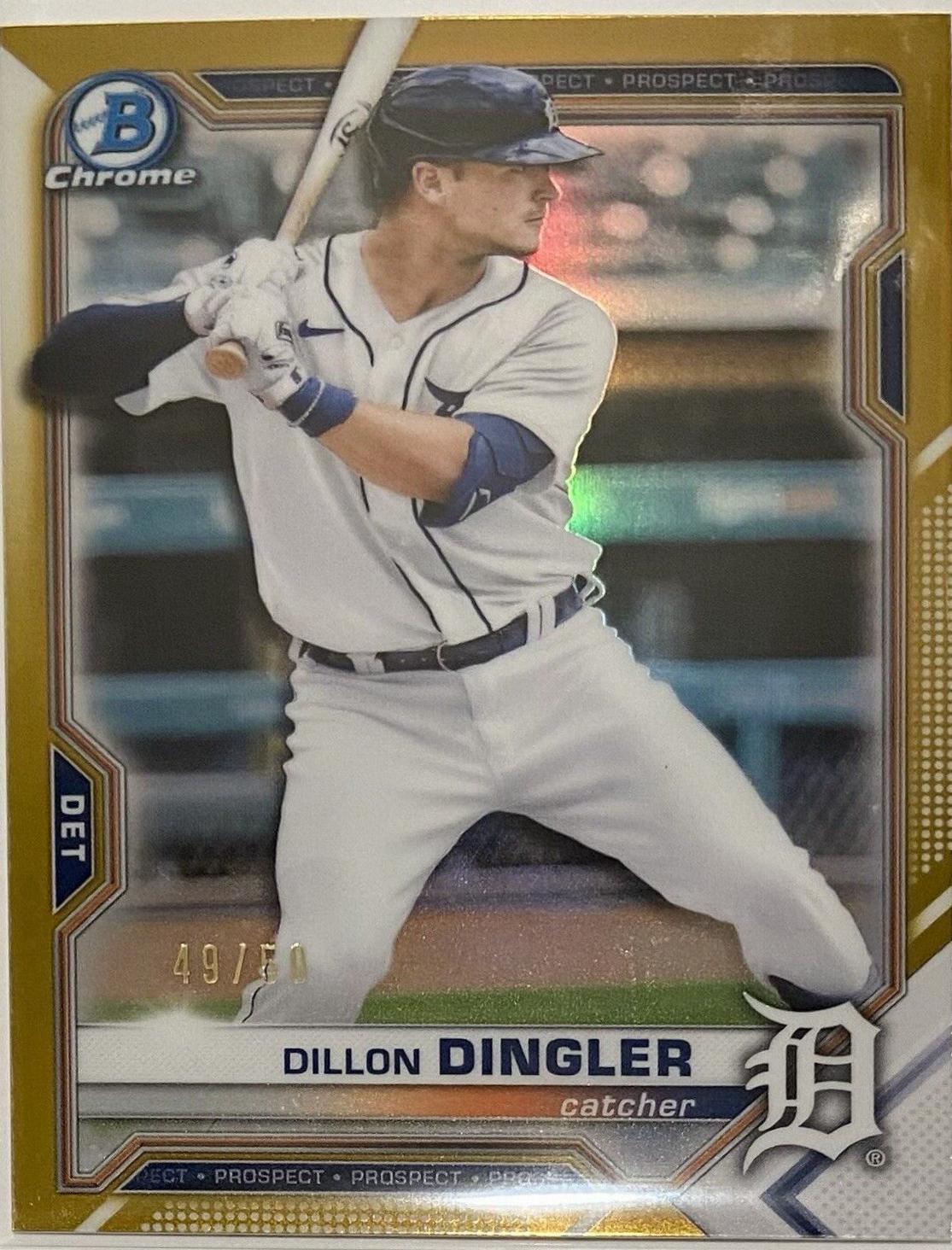 Dillon Dingler [Gold Refractor] #BCP-72