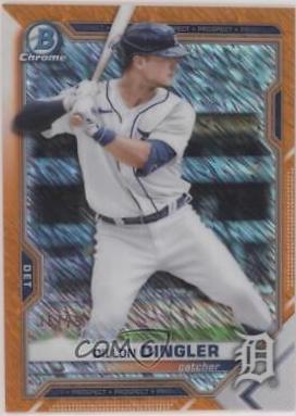 Dillon Dingler [Orange Shimmer Refractor] #BCP-72