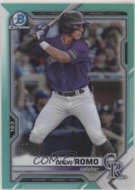 Drew Romo [Aqua Refractor] #BCP-126