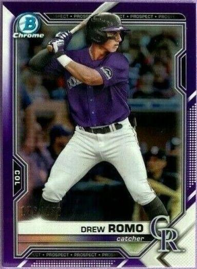 Drew Romo [Purple Refractor] #BCP-126