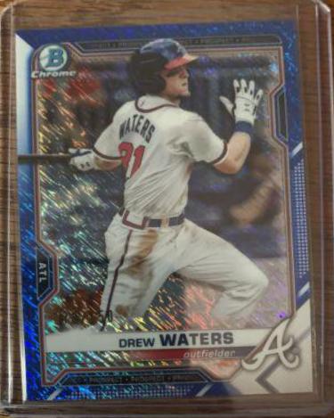 Drew Waters [Blue Shimmer Refractor] #BCP-81