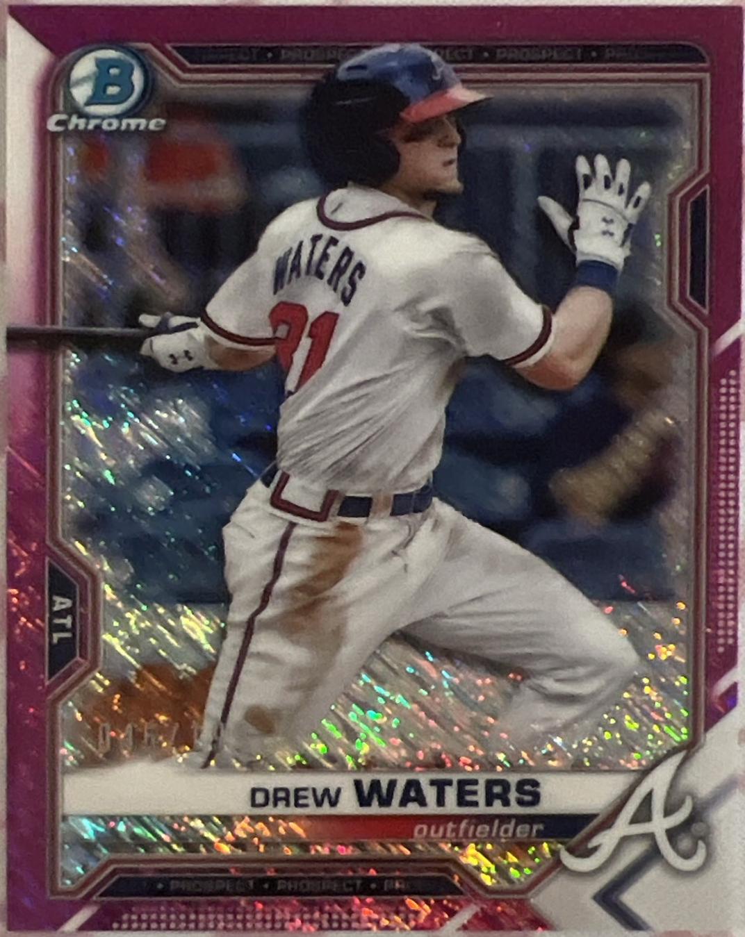 Drew Waters [Fuchsia Shimmer Refractor] #BCP-81