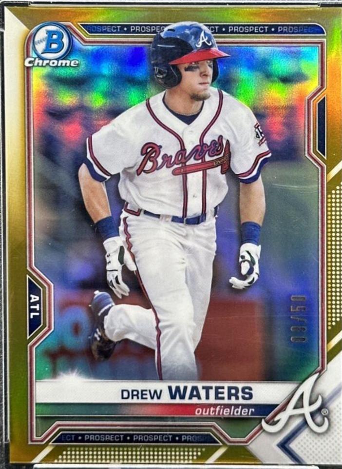 Drew Waters [Gold Refractor] #BCP-81