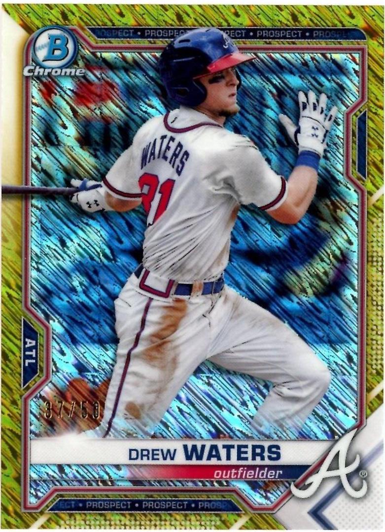 Drew Waters [Gold Shimmer Refractor] #BCP-81