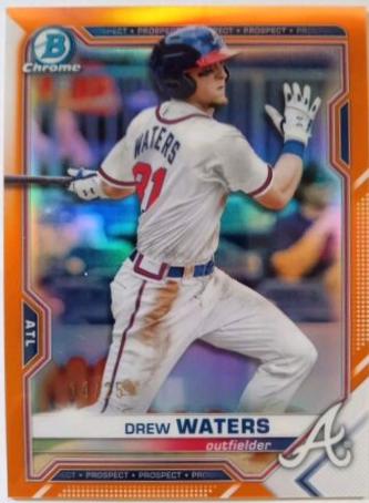 Drew Waters [Orange Refractor] #BCP-81