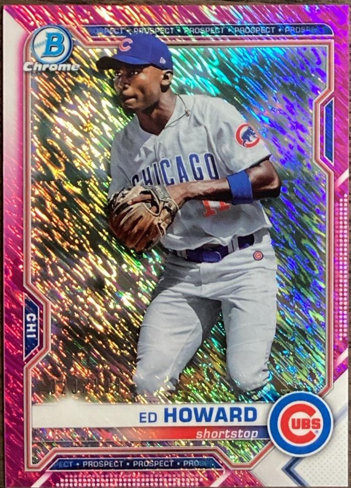 Ed Howard [Fuchsia Shimmer Refractor] #BCP-12