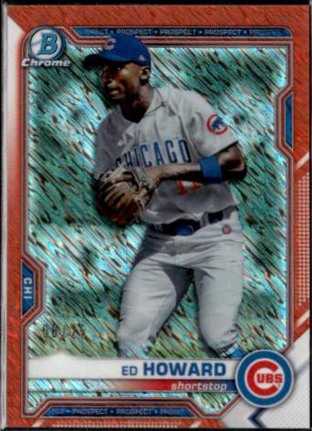 Ed Howard [Orange Shimmer Refractor] #BCP-12