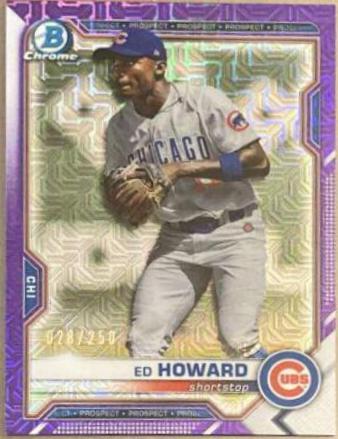 Ed Howard [Purple Refractor Mega Box Mojo] #BCP-12