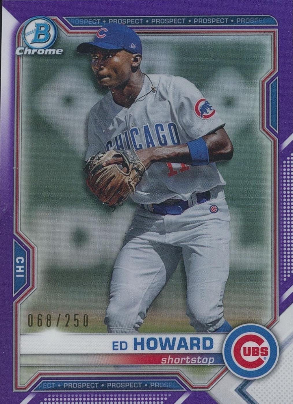 Ed Howard [Purple Refractor] #BCP-12