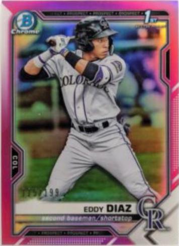 Eddy Diaz [Fuchsia Refractor] #BCP-33