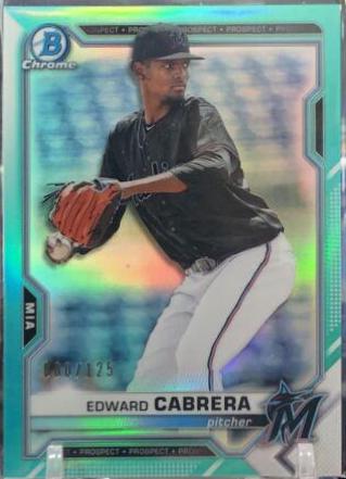 Edward Cabrera [Aqua Refractor] #BCP-141