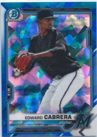 Edward Cabrera [Blue Refractor] #BCP-141