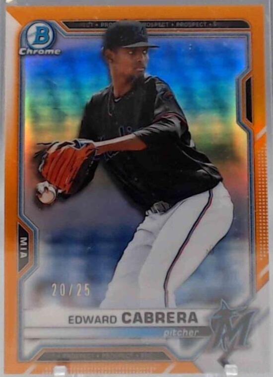 Edward Cabrera [Orange Refractor] #BCP-141