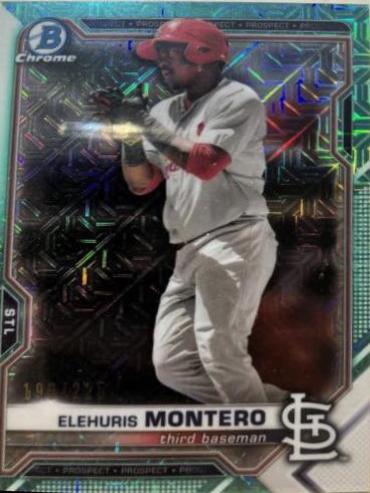Elehuris Montero [Aqua Refractor Mega Box Mojo] #BCP-116
