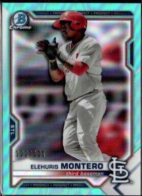 Elehuris Montero [Aqua Refractor] #BCP-116