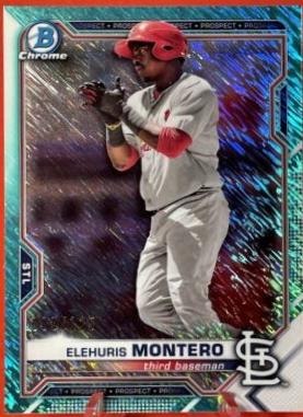 Elehuris Montero [Aqua Shimmer Refractor] #BCP-116