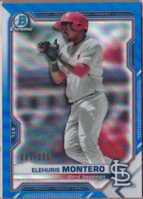 Elehuris Montero [Blue Refractor] #BCP-116