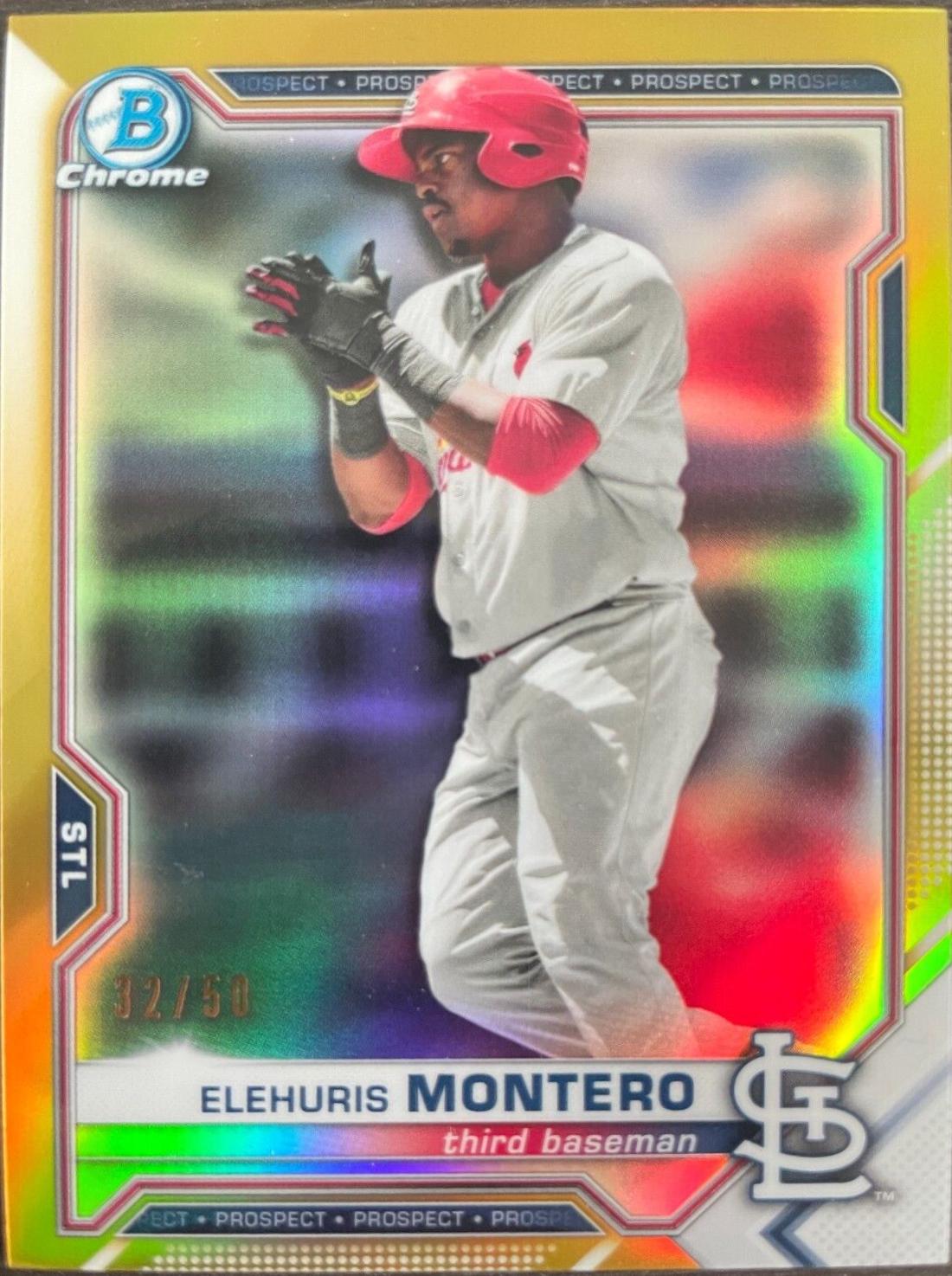 Elehuris Montero [Gold Refractor] #BCP-116