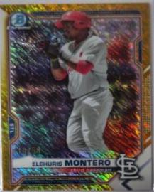 Elehuris Montero [Gold Shimmer Refractor] #BCP-116