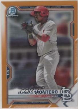 Elehuris Montero [Orange Refractor] #BCP-116