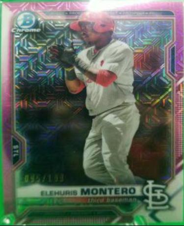 Elehuris Montero [Pink Refractor Mega Box Mojo] #BCP-116