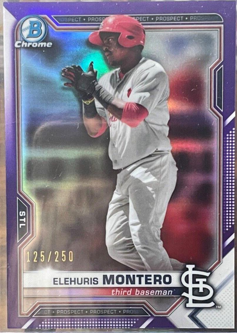 Elehuris Montero [Purple Refractor] #BCP-116