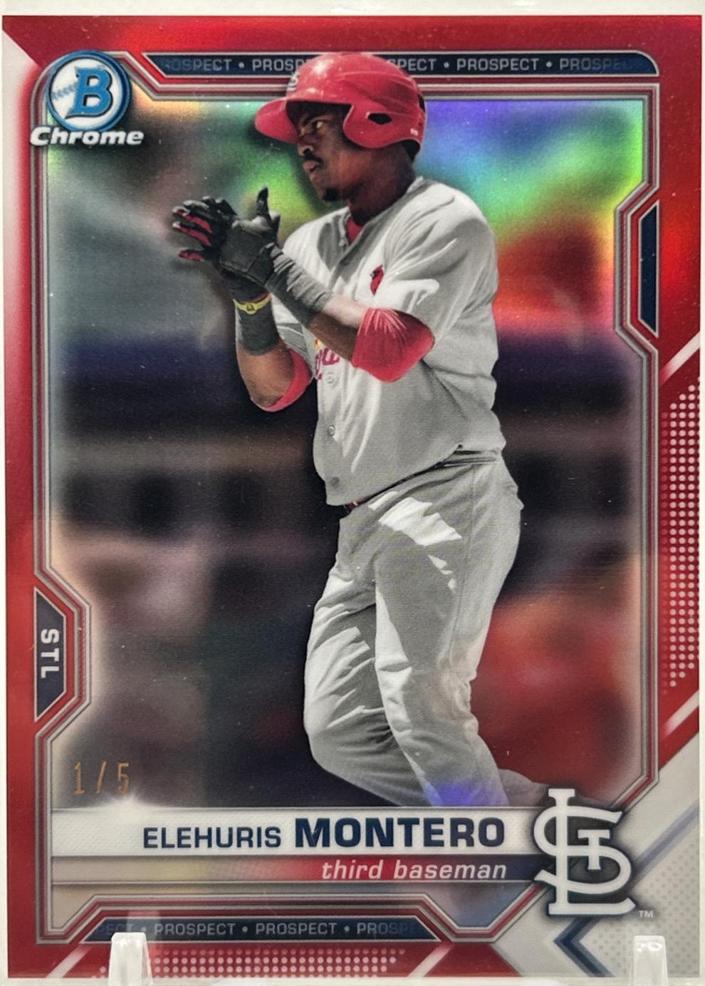 Elehuris Montero [Red Refractor] #BCP-116