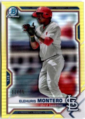 Elehuris Montero [Yellow Refractor] #BCP-116