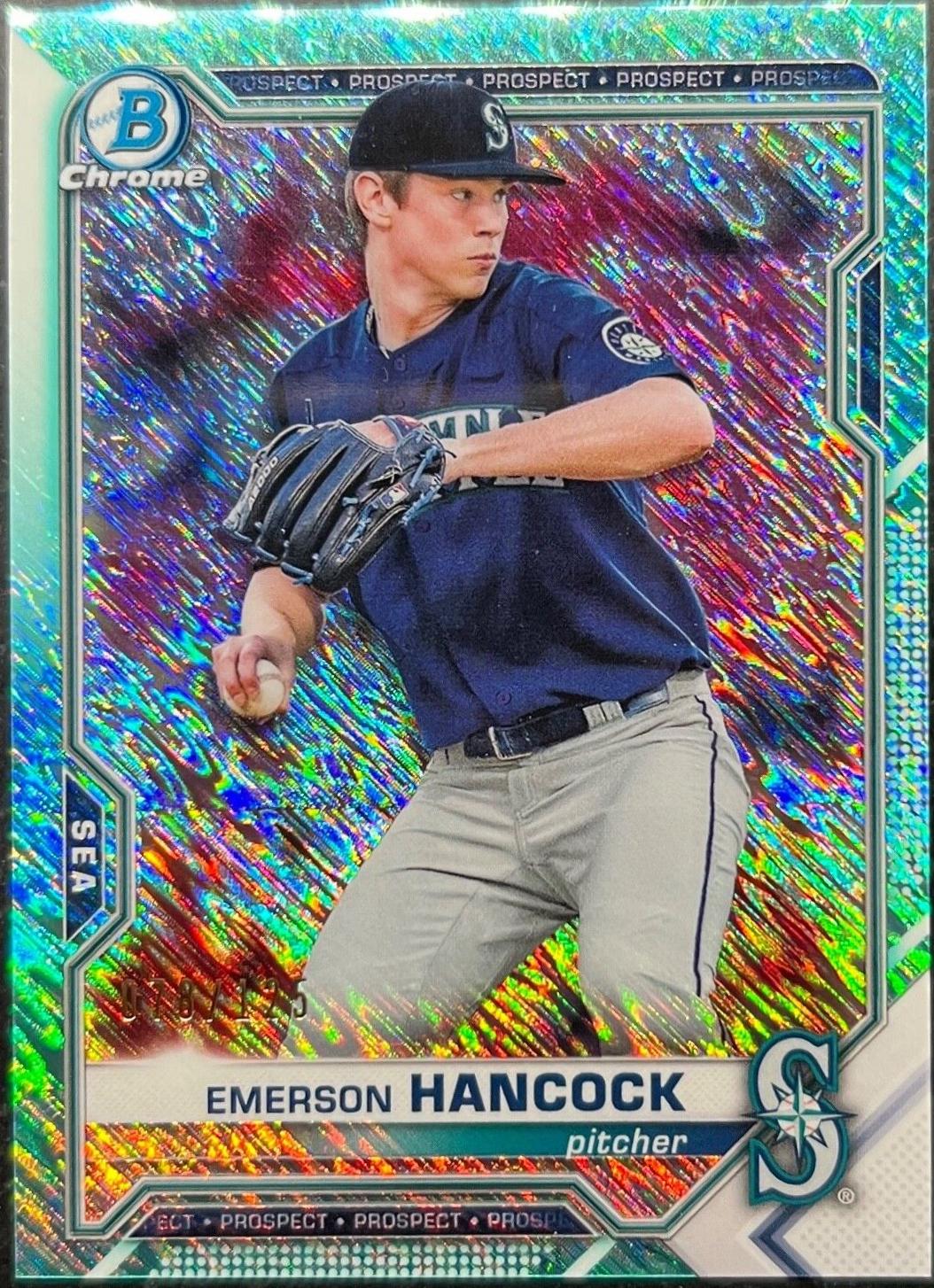 Emerson Hancock [Aqua Shimmer Refractor] #BCP-78