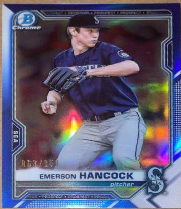 Emerson Hancock [Blue Refractor] #BCP-78