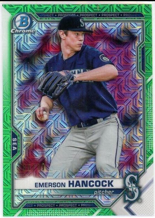 Emerson Hancock [Green Refractor] #BCP-78