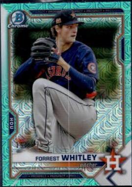 Forrest Whitley [Aqua Refractor Mega Box Mojo] #BCP-9