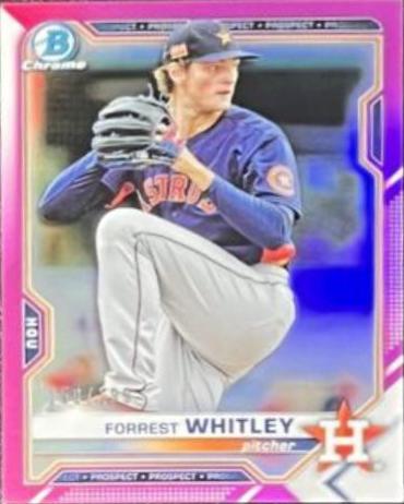 Forrest Whitley [Fuchsia Refractor] #BCP-9
