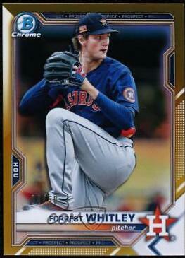Forrest Whitley [Gold Refractor] #BCP-9