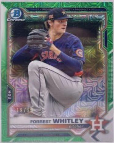 Forrest Whitley [Green Refractor] #BCP-9