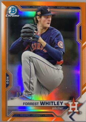 Forrest Whitley [Orange Refractor] #BCP-9