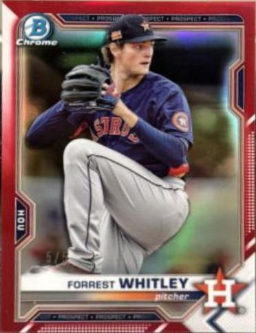 Forrest Whitley [Red Refractor] #BCP-9