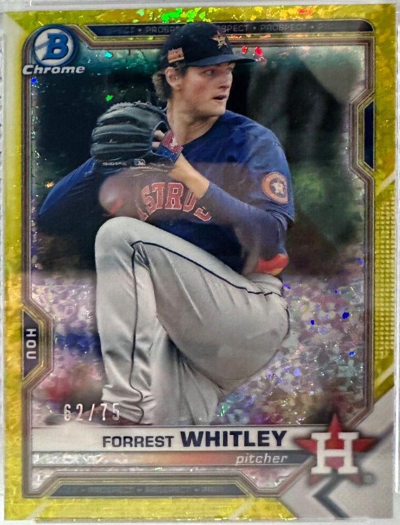 Forrest Whitley [Yellow Refractor] #BCP-9
