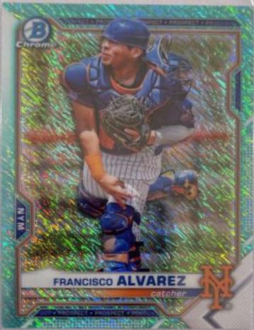 Francisco Alvarez [Aqua Shimmer Refractor] #BCP-53