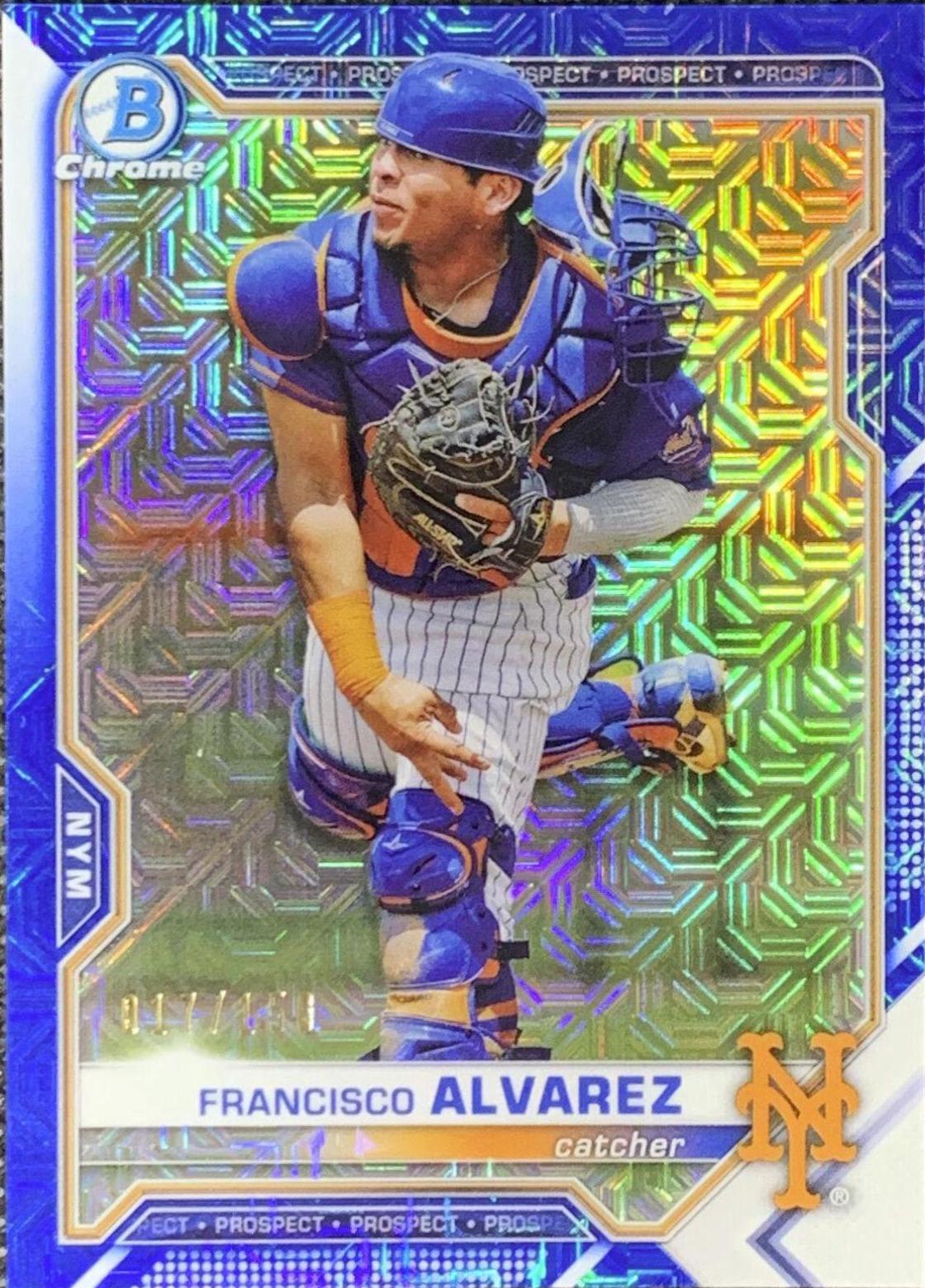 Francisco Alvarez [Blue Refractor Mega Box Mojo] #BCP-53